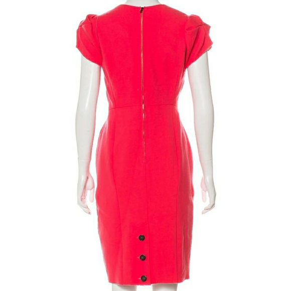 **SOLD** Roland Mouret GALAXY Dress, US12 runs small, Rose - Picture 3 of 15